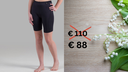[00636 MAI] Paljari De Luxe Laufmode Unisex mit Bio-Infrarot Faser - Laufhose kurz; Farbe: schwarz [00636]