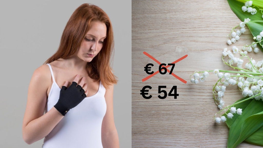 [00294 MAI] Paljari Kurzfingerhandschuh mit Bio-Infrarot Faser; Farbe: schwarz (1 Stück)