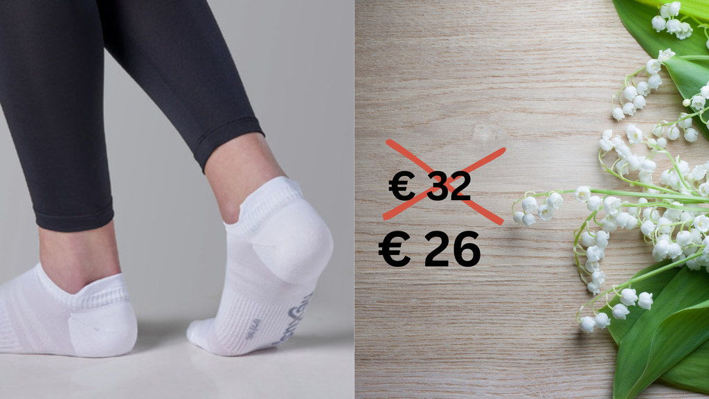 [01302 MAI] Paljari Sneaker Socken mit Bio-Infrarot Faser, Unisex; Farbe: weiß 