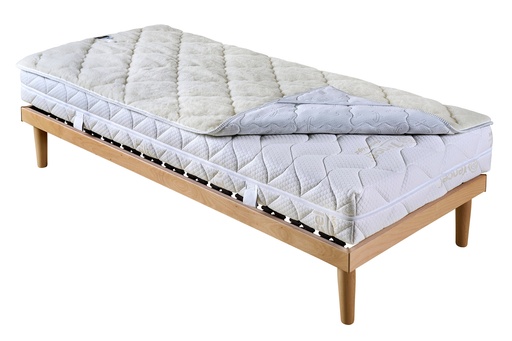 [00219] Biodynamisches Paljari Kaschmir Unterbett mit der Bio-Infrarot Faser by Paljari; Maße: 120/140x200 cm